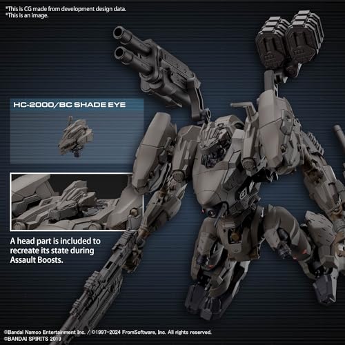 30MM "Armored Core VI: Fires of Rubicon" RaD CC-2000 ORBITER NIGHTFALL