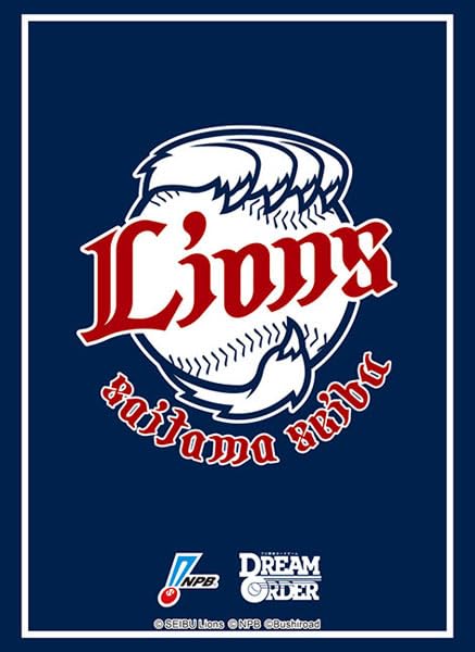 Bushiroad Sleeve Collection High-grade Vol. 4146 Professional Baseball Card Game DREAM ORDER Saitama Seibu Lions