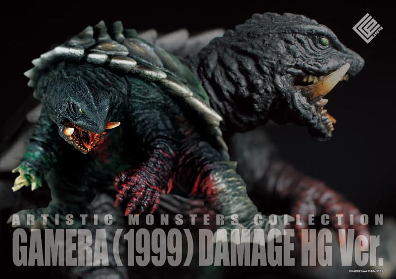 CCP Artistic Monsters Collection "Gamera 3: Revenge of Iris" Gamera (1999) Damage High Grade Ver.