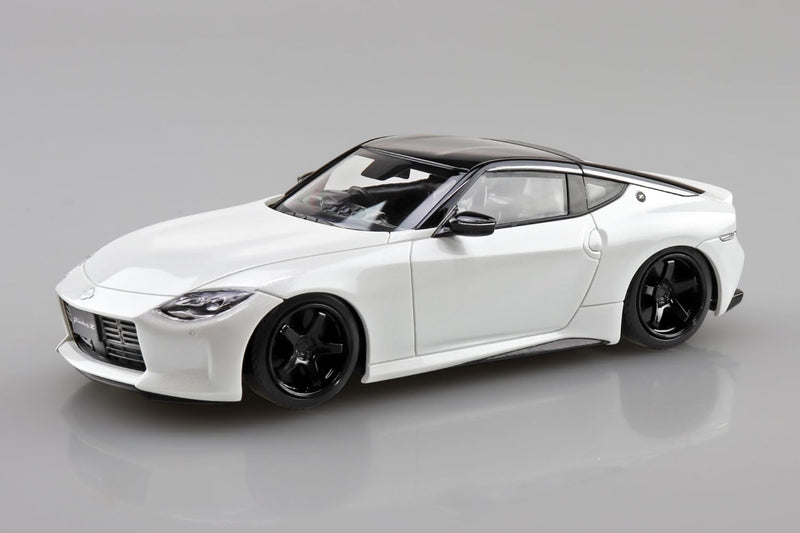 RakuPla Snap Kit 17CU-PW Nissan RZ34 Fairlady Z Custom Wheels (Prism White)