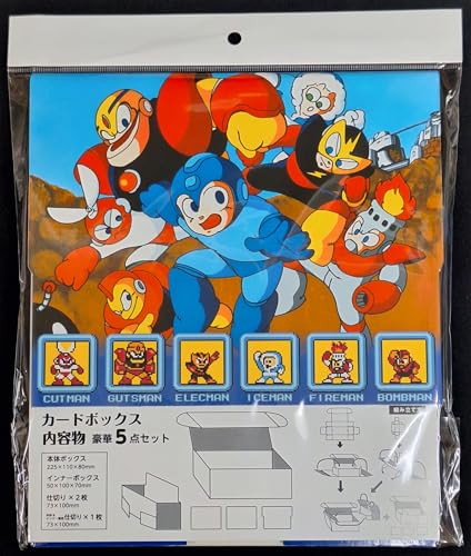 "Mega Man" Illustration Card Box Next Turn