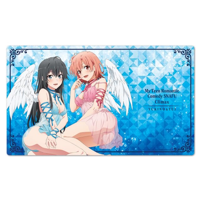 "Yahari Ore no Seishun Love-come wa Machigatteiru. Kan" Character Rubber Mat E Yukino & Yui Angel Ver.
