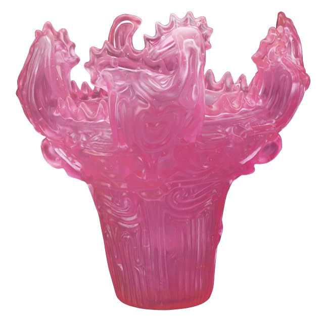 SOFUBI Imadoki no Doki -Kaen Style Doki- Fluorescent Pink Clear