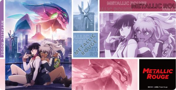 Character Rubber Mat Slim "Metallic Rouge" Rouge & Naomi