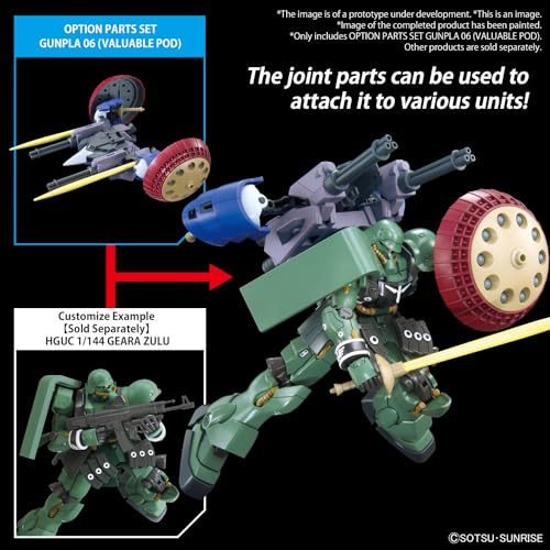 Optional Parts Set Gunpla 06 "Gundam Build Fighters" (Valuable Pod)