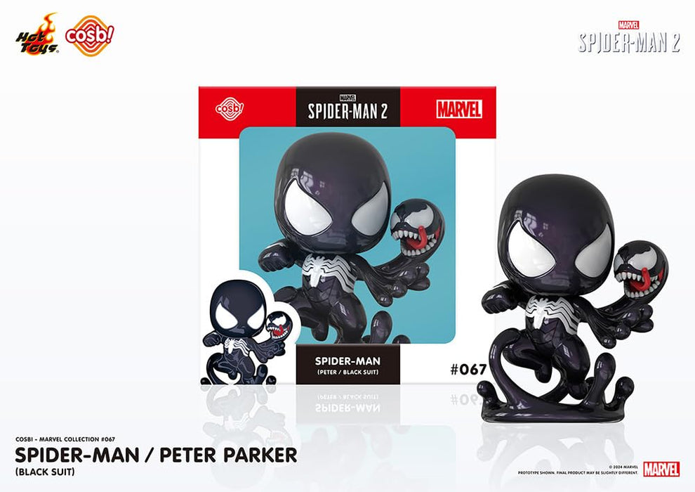 Cosbi Marvel Collection #067 Spider-Man / Peter Parker (Black Suit) "Marvel's Spider-Man 2"