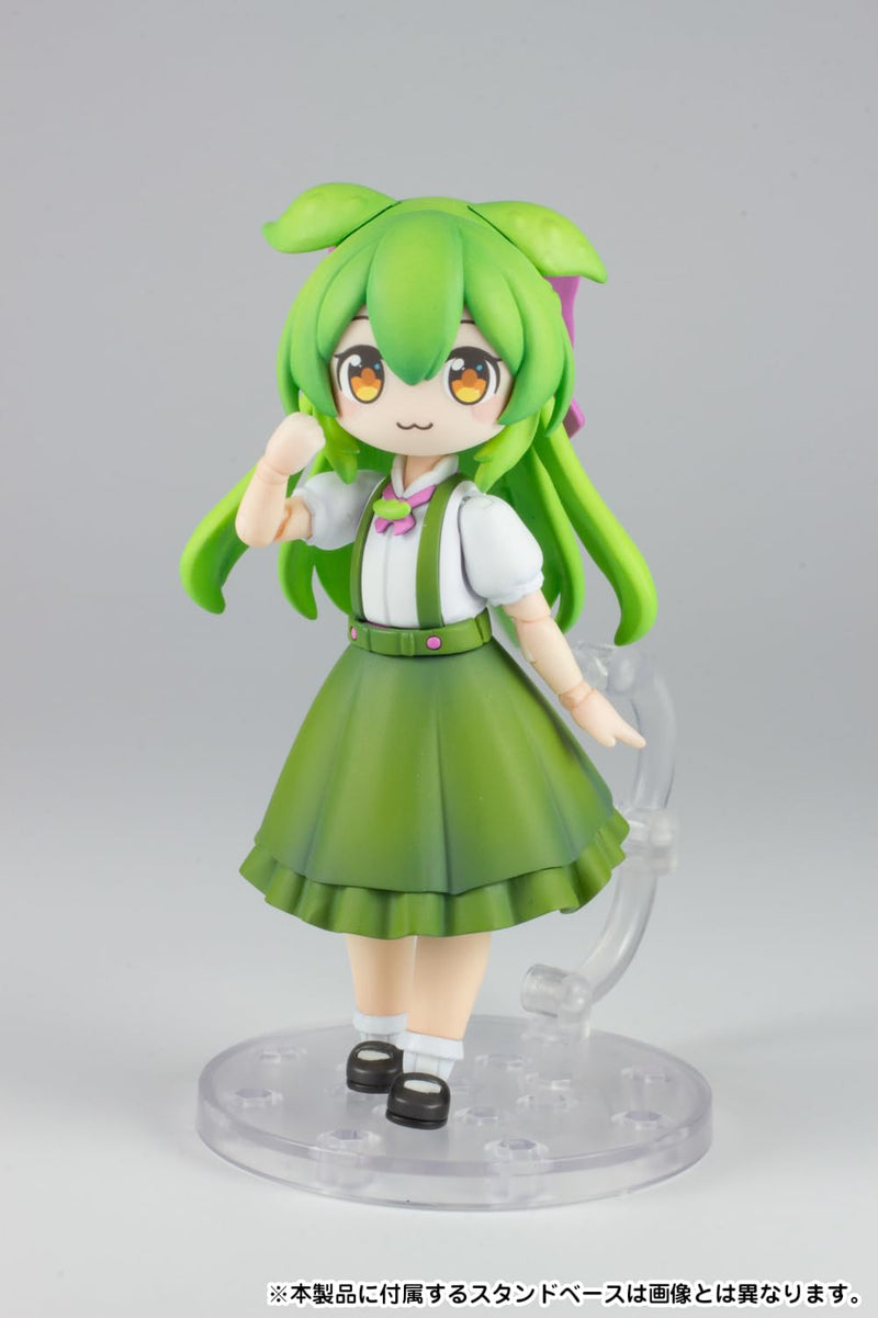 1/12 Scale Plastic Kit Plafia Tohoku Zunko / Zundamon Project Ojosama Zundamon