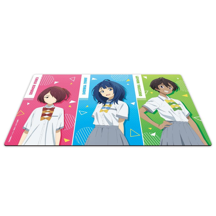 "Too Many Losing Heroines!" Character Rubber Mat Anna & Lemon & Chika