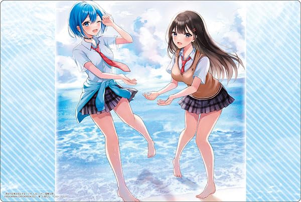 Bushiroad Rubber Mat Collection V2 Vol. 1230 Dengeki Bunko "Danjo no Yuujou wa Seiritsu suru? (Iya, Shinai!!)" Inuzuka Himari & Enomoto Rion