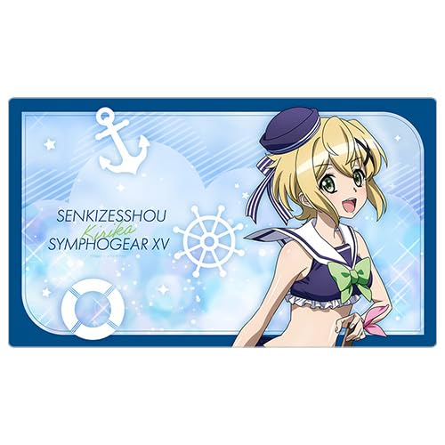 "Senki Zessho Symphogear XV" Original Illustration Rubber Mat Kirika / Marine Sailor Swimwear