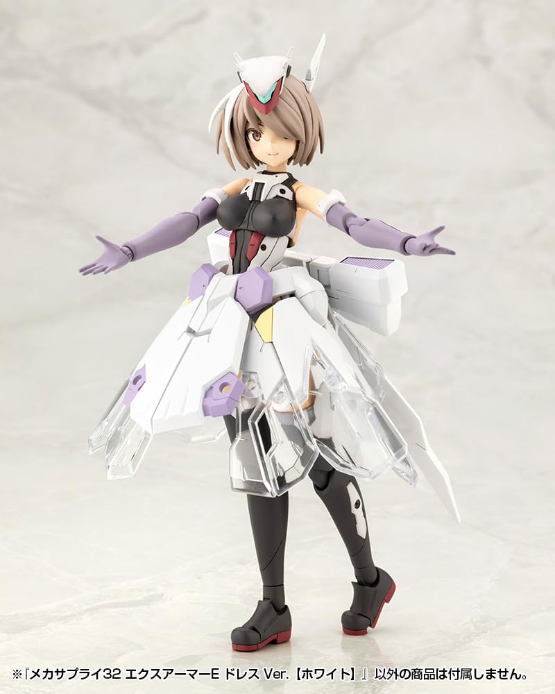 M.S.G Modeling Support Goods Mecha Supply 32 Expansion Armor Type E Dress Ver. White