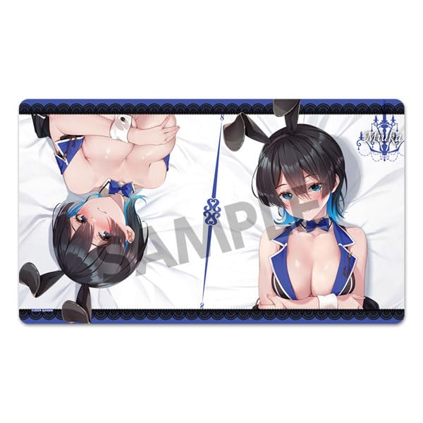 "Bunny Garden" Original Illustration Rubber Mat Miuka