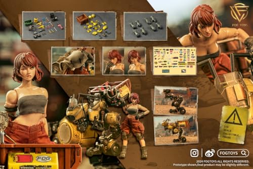 FOGTOYS FANTASY ALPHABET SERIES EA02 "M" 1/12 SCALE ACTION FIGURE