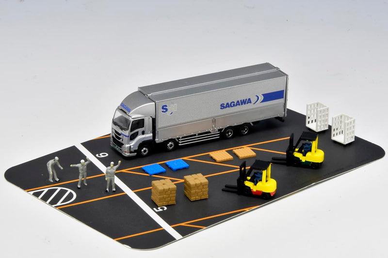 The Truck Collection Logistics Field Wing Van Set B Sagawa Express