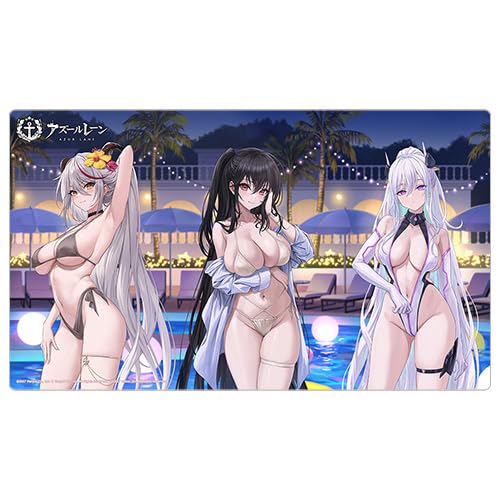 "Azur Lane" Original Illustration Rubber Mat Night Pool