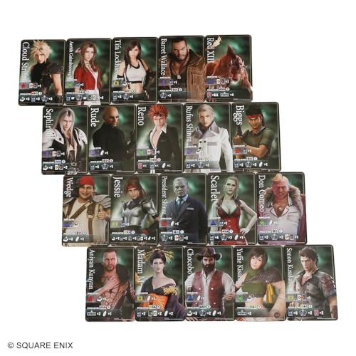 "Final Fantasy VII Remake" Board Game Materia Hunter