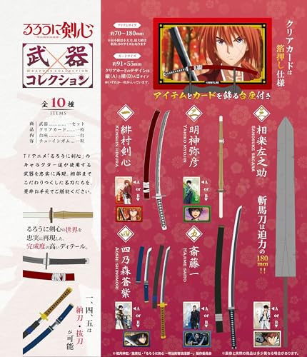 "Rurouni Kenshin: Meiji Swordsman Romantic Story" Weapon Collection