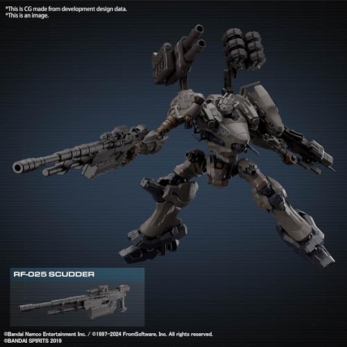 30MM "Armored Core VI: Fires of Rubicon" RaD CC-2000 ORBITER NIGHTFALL