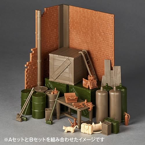 ARTPLA "GIRLS und PANZER das Finale" Garage Set B