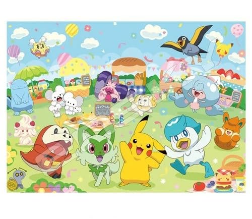 "Pokemon" Jigsaw Puzzle 300 Large Piece 300-L590 With Pokemon! Uki Uki Market