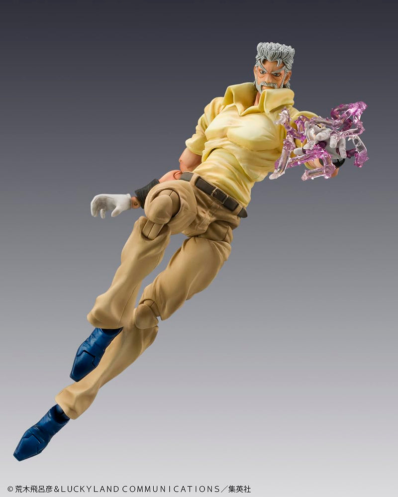 Super Action Statue "JoJo's Bizarre Adventure -Part III-" Joseph Joestar & Iggy