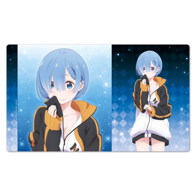"Re:Zero kara Hajimeru Isekai Seikatsu" Character Rubber Mat Rem Subaru's Jersey Ver.