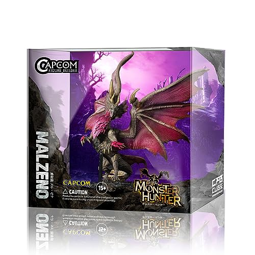 Capcom Figure Builder Cube "Monster Hunter" Silver Duke Dragon Malzeno