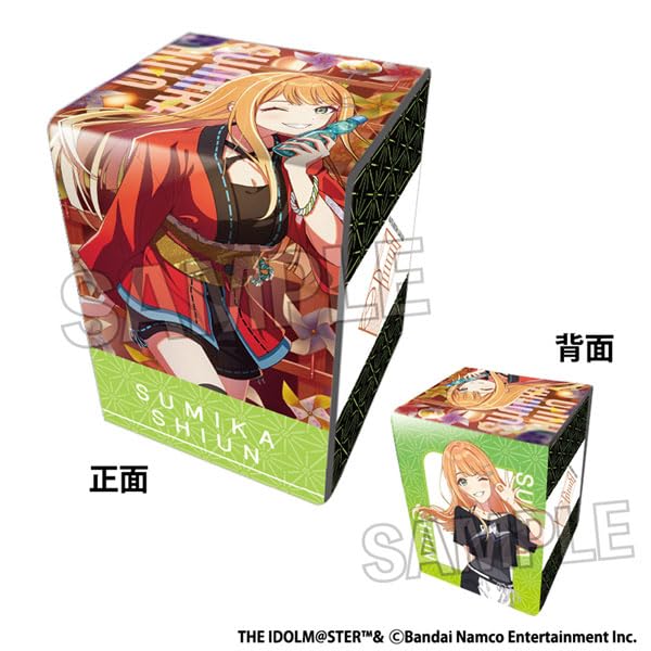 "Gakuen Idolmaster" Illustration Synthetic Leather Deck Case Next Turn Tame-Lie-One-Step '24 Festival Shiun Sumika