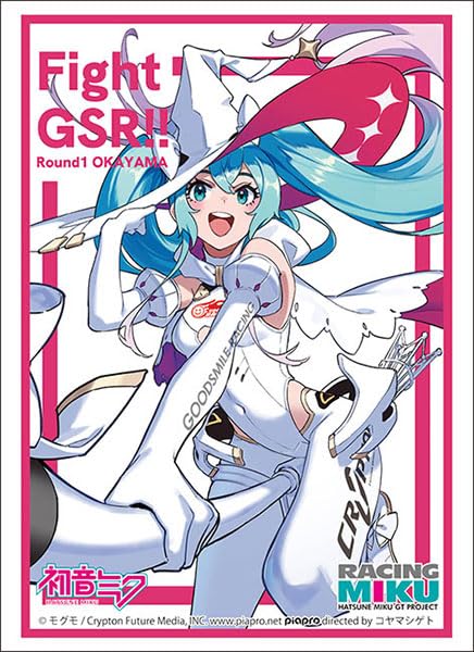 Bushiroad Sleeve Collection High-grade Vol. 4370 Racing Miku 2024 Ver. Support Illustration Round 1 Okayama