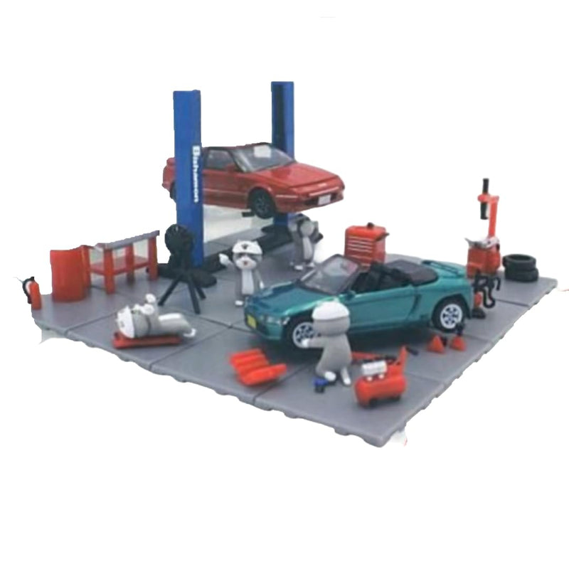 1/64 TC Town Garage Tools 1 + "Workcats"