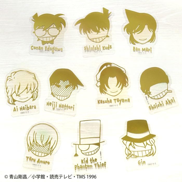 "Detective Conan" Die-cut Clear Sticker