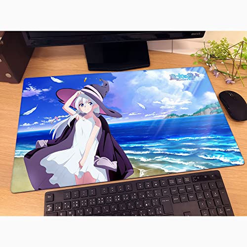 "The Journey of Elaina" Original Illustration Rubber Mat Elaina Smile Ver.