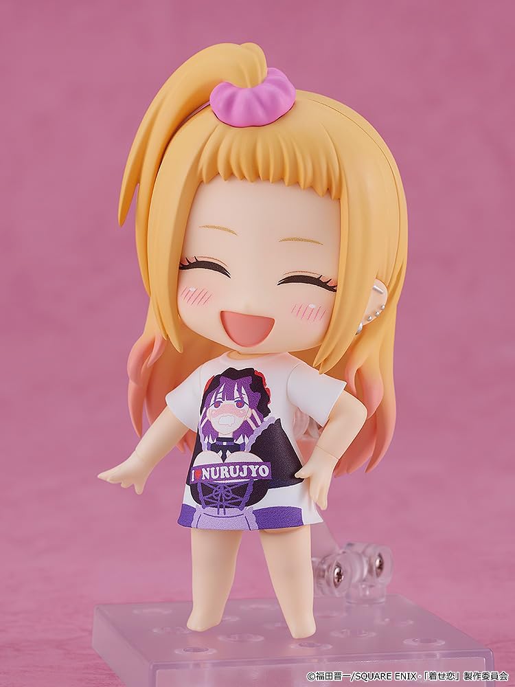 Nendoroid "My Dress-Up Darling" Kitagawa Marin Slippery Girls Full Graphic T-shirt Ver.