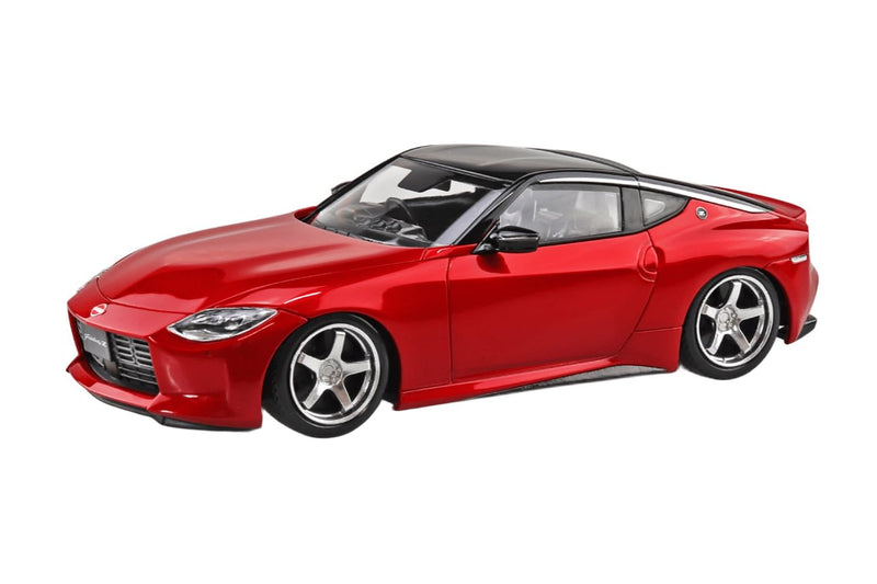 RakuPla Snap Kit 17CU-CR Nissan RZ34 Fairlady Z Custom Wheels (Carmine Red)