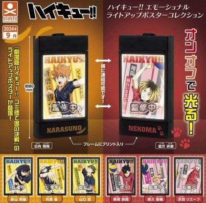 "Haikyu!!" Emotional Light Up Poster Collection