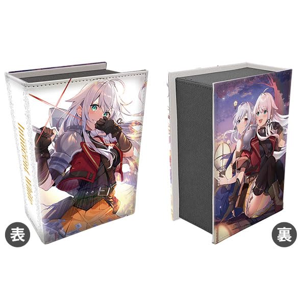 Book Type Synthetic Leather Deck Case W E2 Kurone Mishima Innocent White