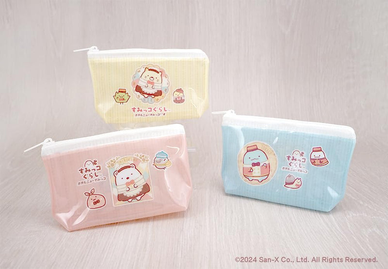 "Sumikkogurashi" Colorful Clear Pouch