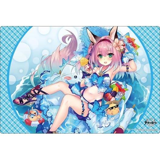 Bushiroad Rubber Mat Collection V2 Vol. 1444 "Azur Lane" Hanazuki Morning Moon, Beachside Flower Ver.