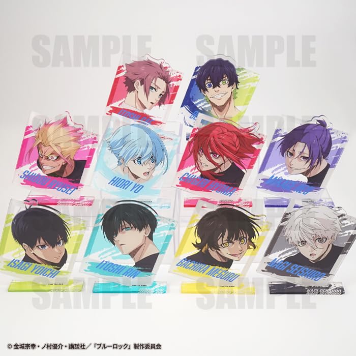 "Blue Lock" Photo Style Acrylic Stand