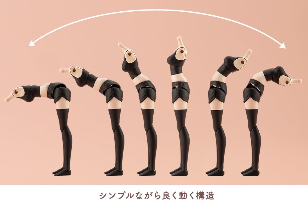 壽屋(KOTOBUKIYA) 創彩少女庭園 ドレスアップボディ【M】カラーC Ver. 全高約134mm 1/10スケール プラモデル