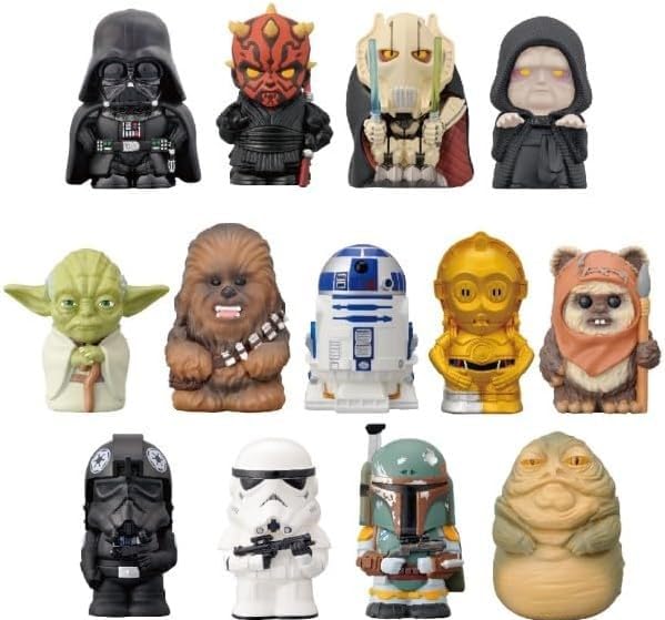 エンスカイ スター・ウォーズ ソフビパペットマスコット セレクション １BOX 約H40～50mm PVC