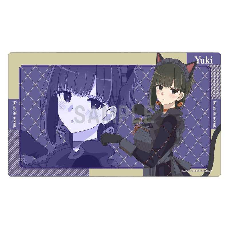 "You are Ms. Servant." Rubber Mat Yuki Halloween Cat Maid Ver.