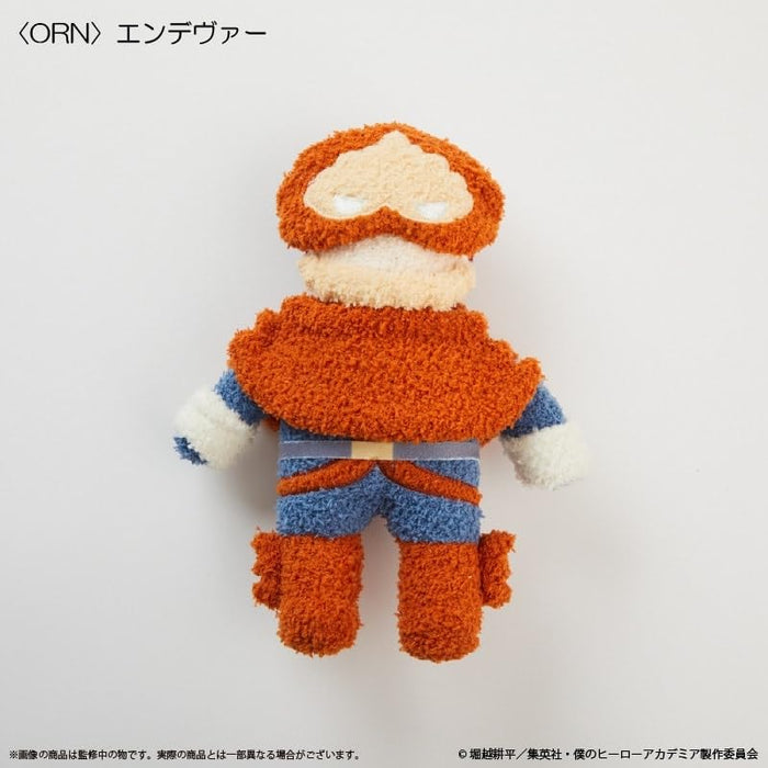 "My Hero Academia" Endeavor Mocomoco Knitted Plush