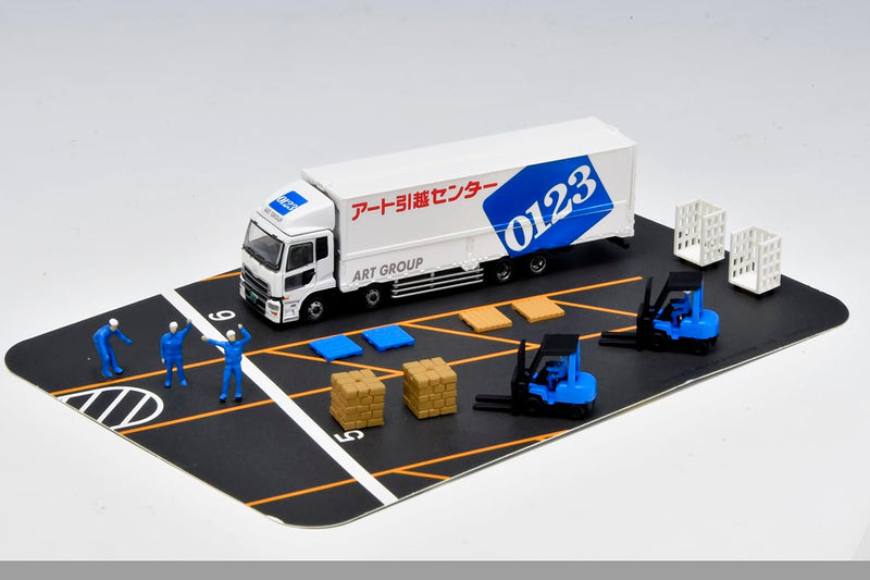 The Truck Collection Logistics Field Wing Van Set C ART MOVING COMPANY