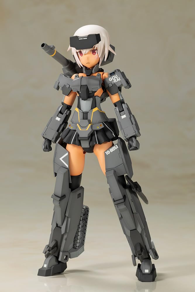 "Frame Arms Girl" Gourai-kai Black with FGM148 Type Anti-tank Missile