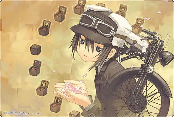 Bushiroad Rubber Mat Collection V2 Vol. 1196 Dengeki Bunko "Kino's Journey the Beautiful World" Kino & Hermes