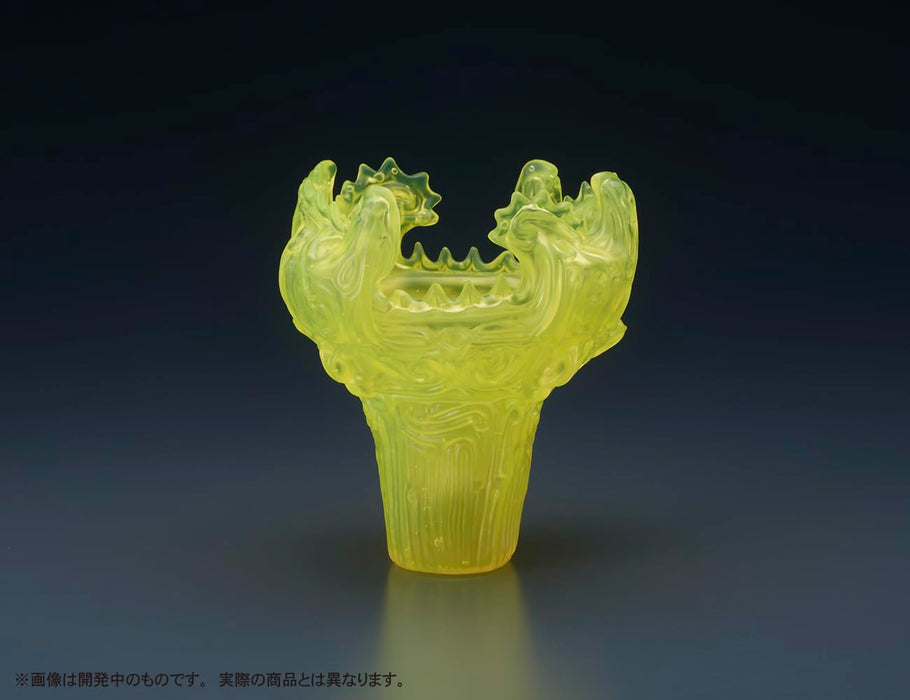 SOFUBI Imadoki no Doki -Kaen Style Doki- Fluorescent Yellow Clear