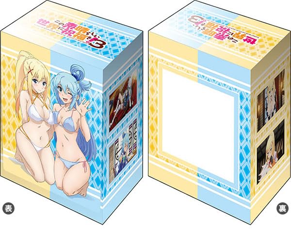 Bushiroad Deck Holder Collection V3 Vol. 907 "Kono Subarashii Sekai ni Shukufuku wo! 3" Aqua & Darkness Swimwear Ver.
