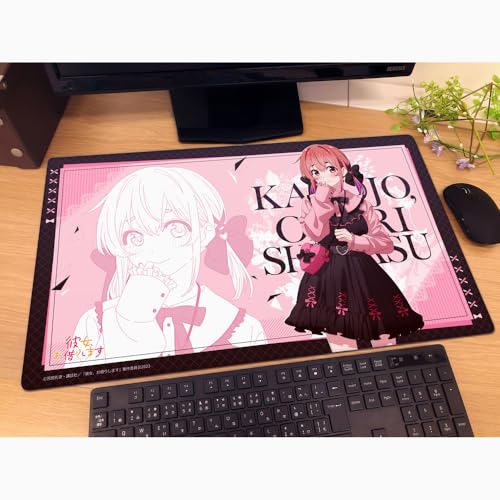 "Rent-A-Girlfriend" Original Illustration Rubber Mat Sakurasawa Sumi / Gothic Style Date Costume