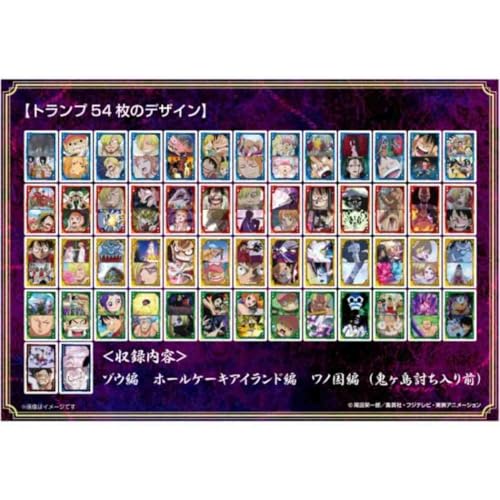 "One Piece" Scene ga Ippai Playing Cards Straw Hat Crew Ver. 4th Log